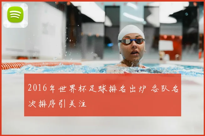 2016年世界杯足球排名出炉 各队名次排序引关注